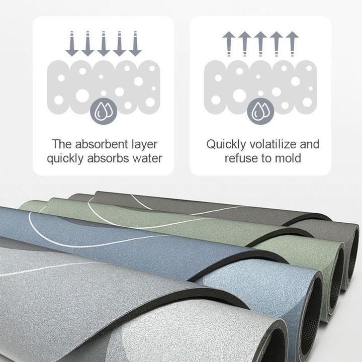 BowLift | AquaComfort – Soft Quick-Drying Microfiber Bath Mat