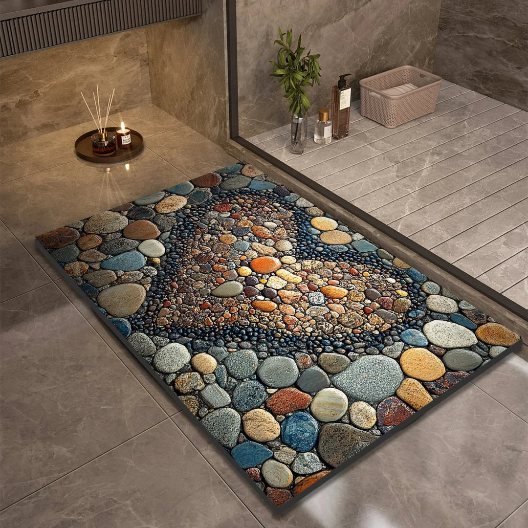 BowLift | AQUASOFT BATH MAT – Diatomite Bath Mat for Safety & Comfort