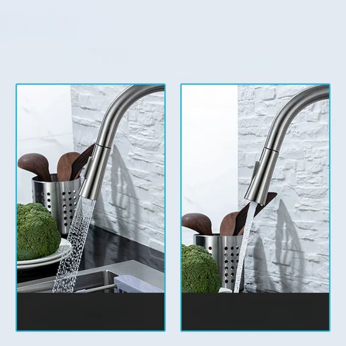 BowLift | AQUATOUCH – Smart Sensor Kitchen Faucet with Pull-Out Design