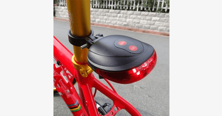 BowLift | Laser LED Rear Light for Bicycles – Ride in Style!
