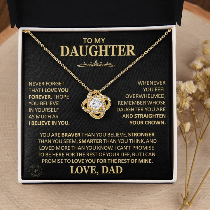 EternalBond Necklace – 'Never Forget I Love You Bowlift