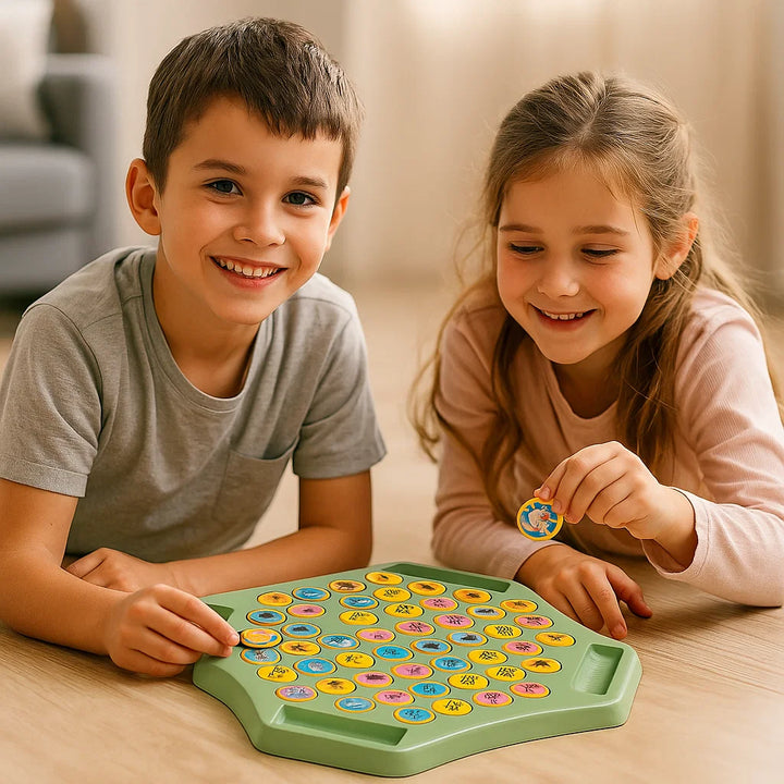 BowLift | Animal Coin Memory Game Board
