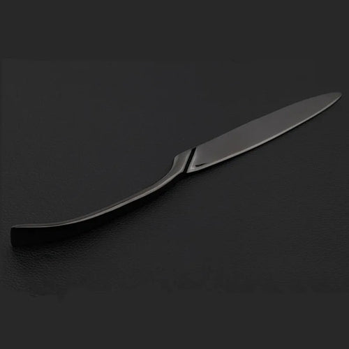 BowLift | Classical Black Rose Cutlery Set