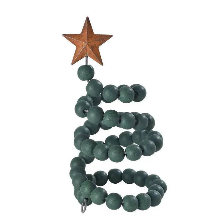 BowLift | Creative Wooden  DIY Twine Wooden Bead Christmas Tree decorations Ornaments