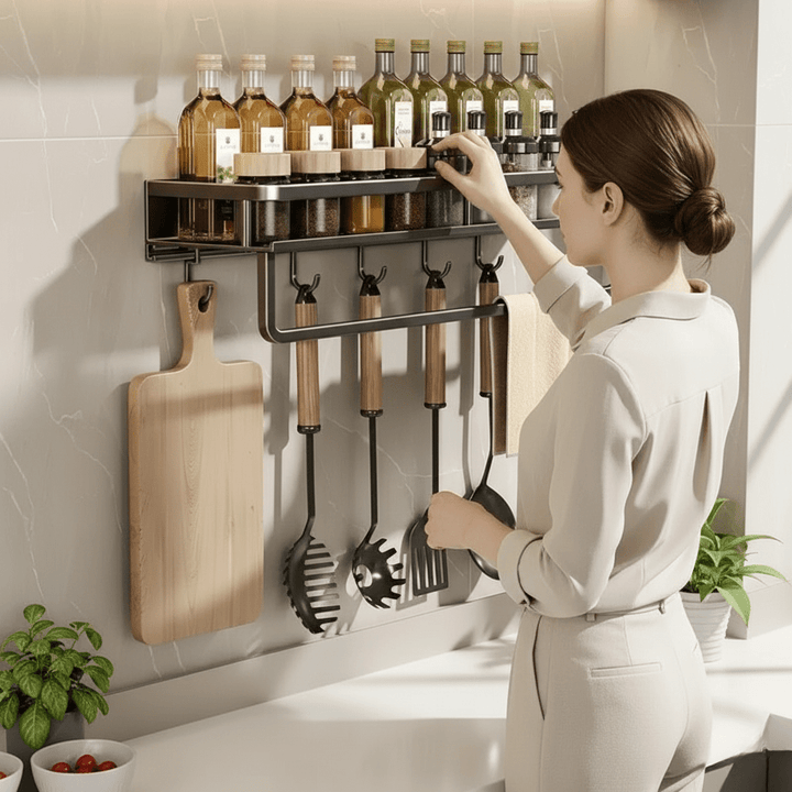 BowLift | Stylish Wall Shelf for Kitchen & Dining Area