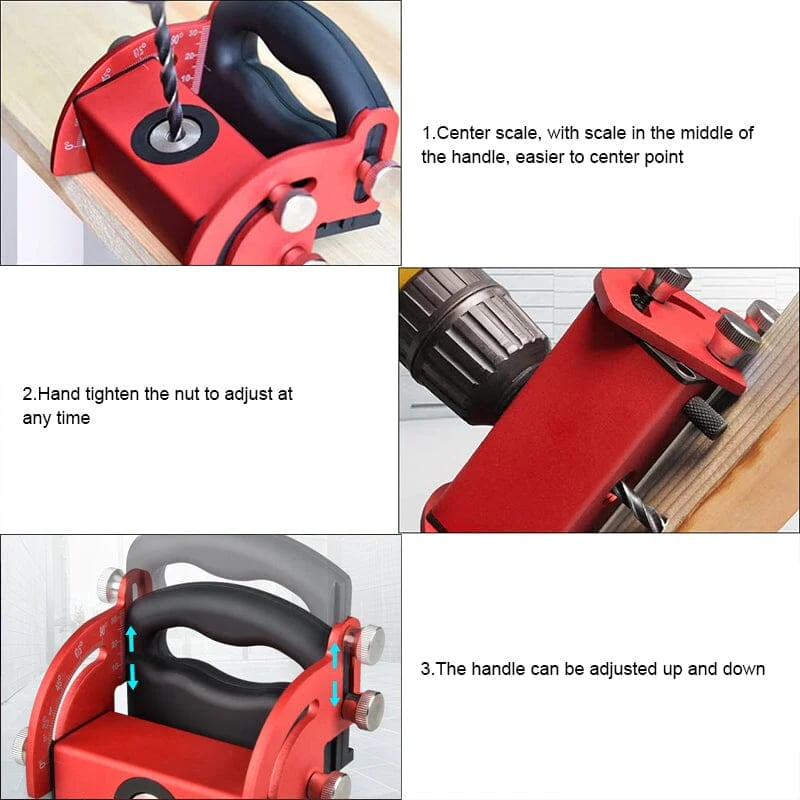 BowLift | Woodworking inclined hole positioning