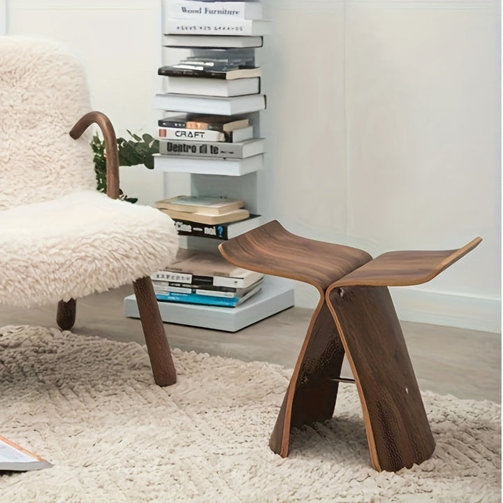 BowLift | Elegant Butterfly Stool – Timeless Design for Living Room and Entrance