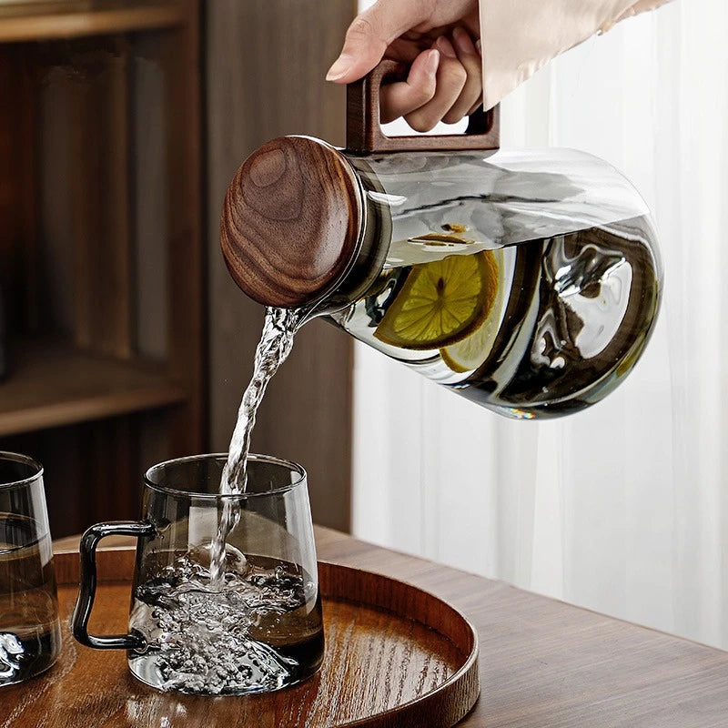 BowLift | Creative Heat-Resistant Glass Cup Set with Kettle