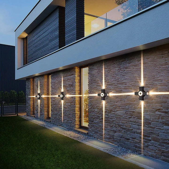 BowLift | Wall Light Modern Acrylic Outdoor LED Lamp