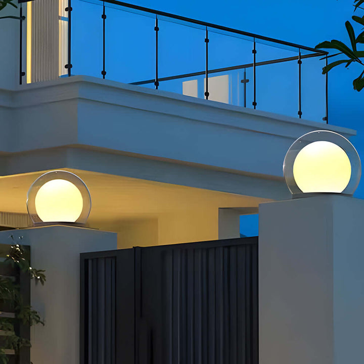 BowLift | Modern Post Garden Lamp
