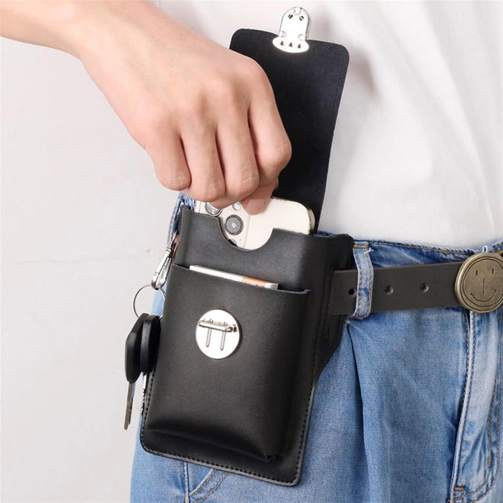 BowLift | PU Leather Belt Pouch for Phone & Essentials
