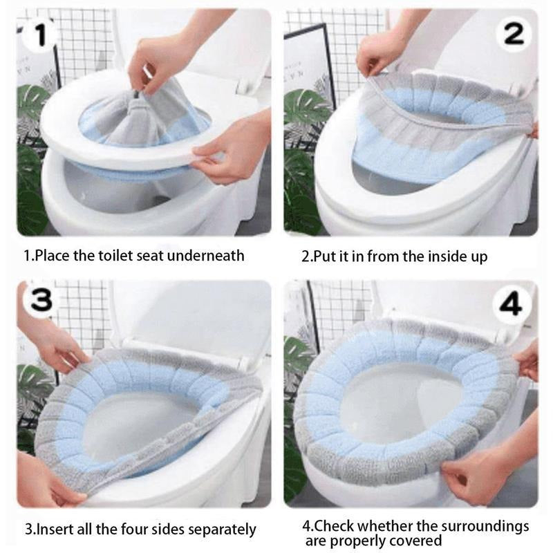 BowLift | Plush Toilet Seat Cover