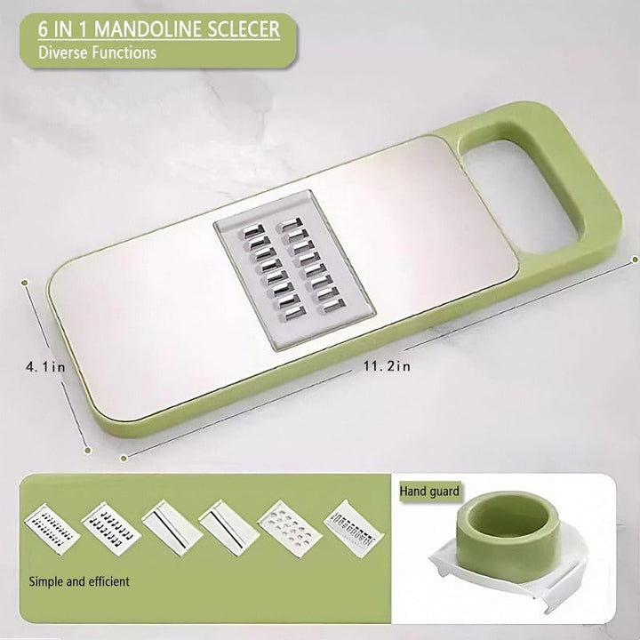 BowLift | Woyuosn 6-in-1 SafePrep Mandoline Slicer