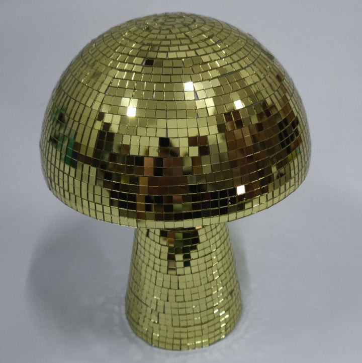 Mushroom Disco Ball Table Decoration with Reflective Finish