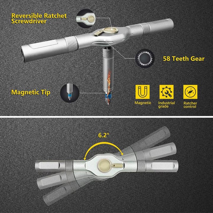 BowLift | 24 in 1 Magnetic Screwdriver Set