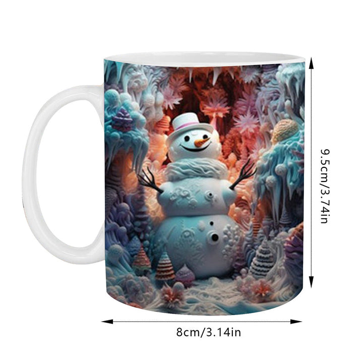 BowLift | 3D Christmas Snowman Mug