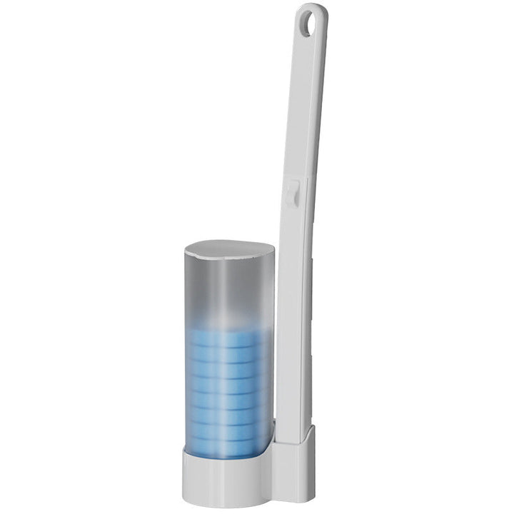 Toilet Wand Kit, Disposable Toilet Cleaning System with 18 Refill Heads | Bowlift
