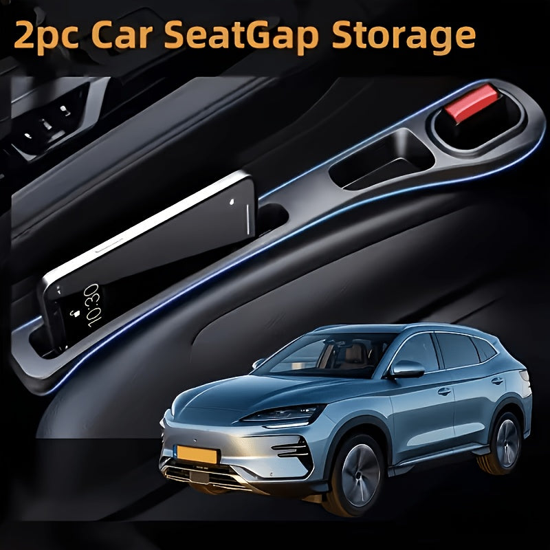 Seat Gap Organizer Car 2 Piece Set | Bowlift