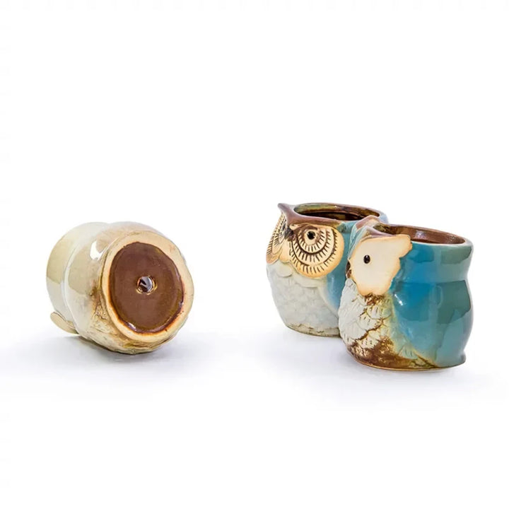 BowLift | Mini Owl Ceramic Plant Planter