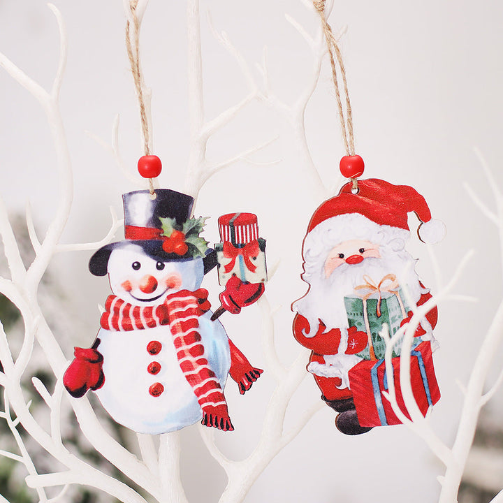 BowLift | Christmas Retro Faceless Doll Pendant Couple Ornaments