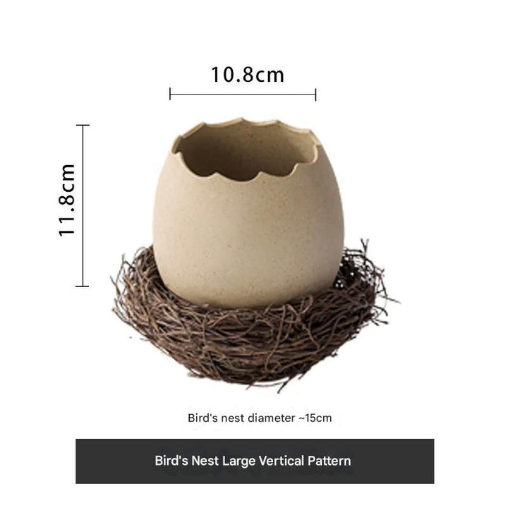 BowLift | Creative Ceramic Bird Nest Eggshell Bowl