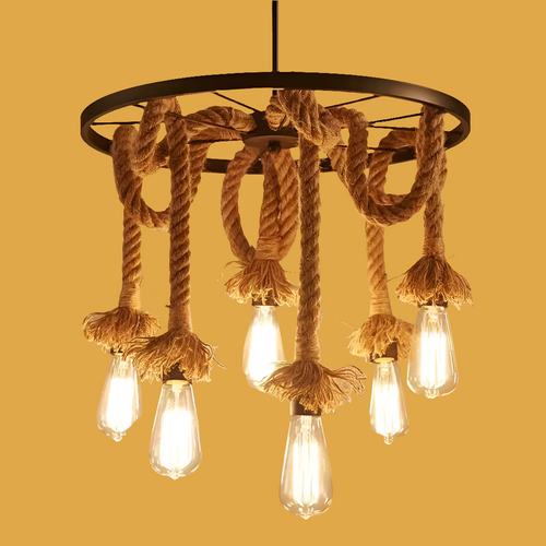 BowLift | Vintage Sail Chandelier