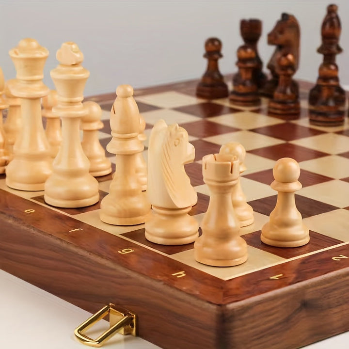 BowLift | Premium Wooden Chess Set – Perfect for Competitive Play