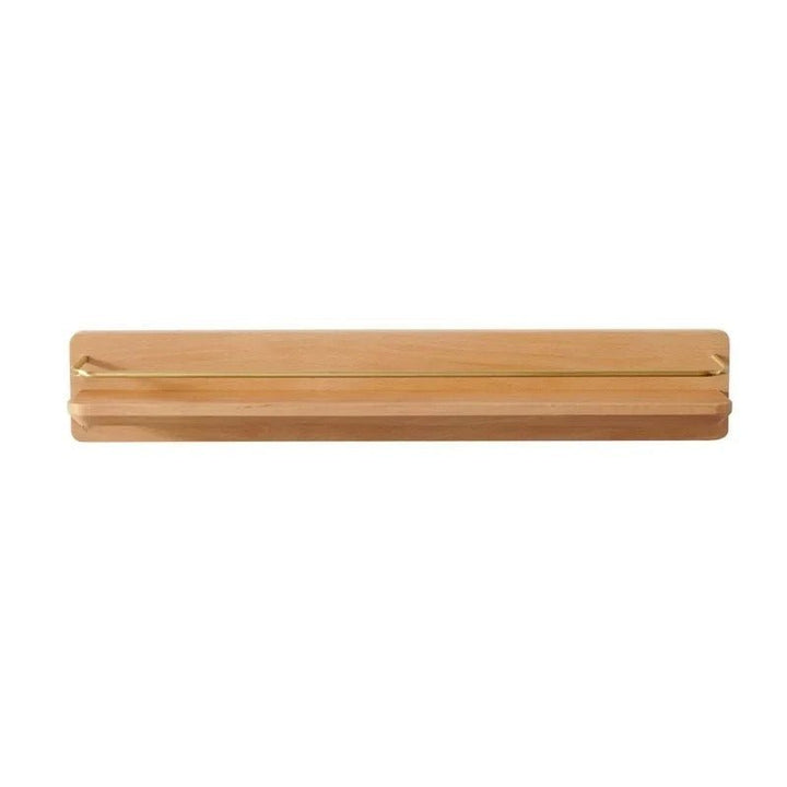 BowLift | BAMBOORA – Bamboo Wall-Mounted Coat Rack with Shelf for Smart Storage