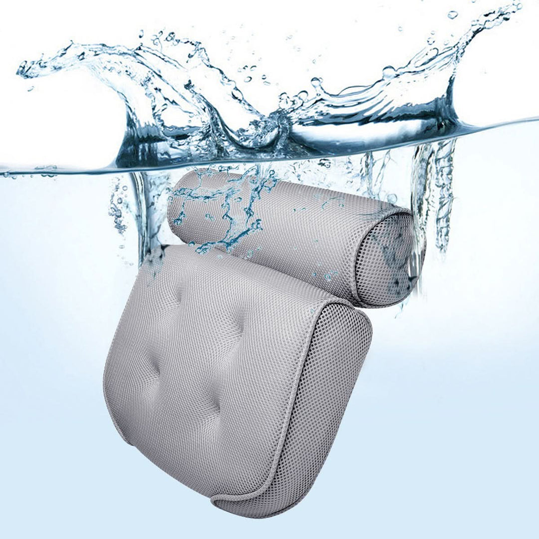 BowLift | NeckCush Bath Pillow – Ergonomic Neck & Head Support