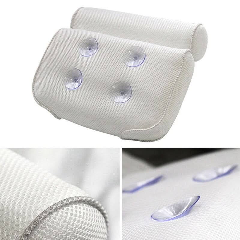 BowLift | NeckCush Bath Pillow – Ergonomic Neck & Head Support