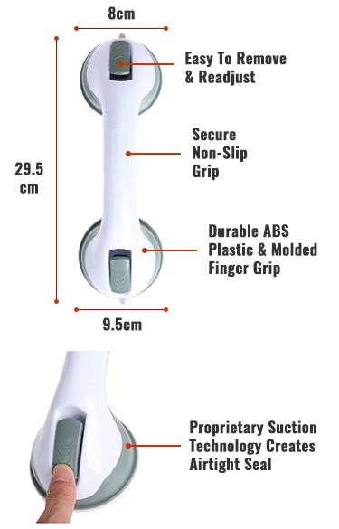 BowLift | Bathroom Grip Support Bar