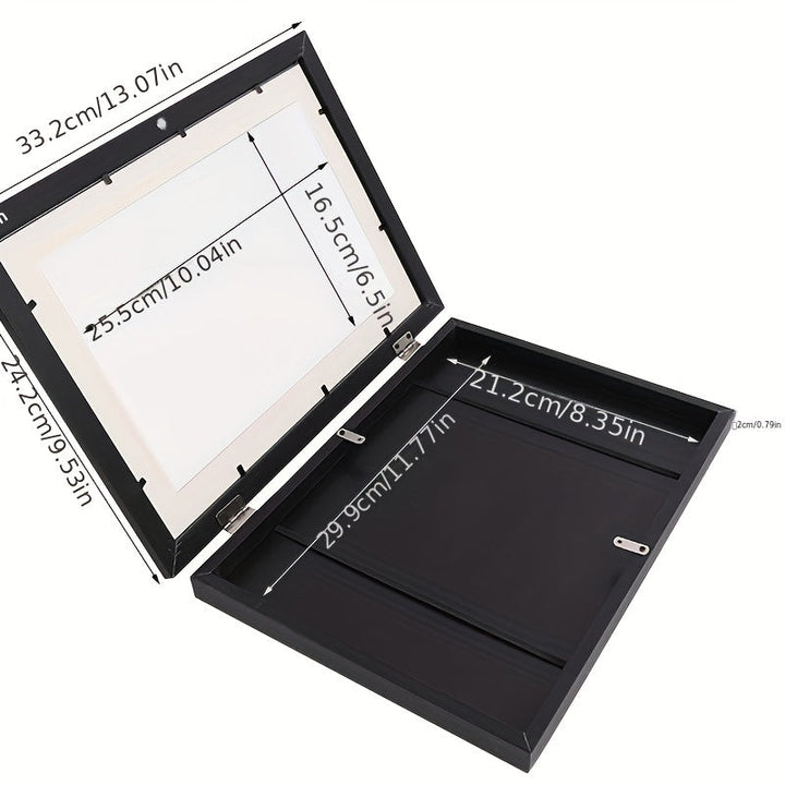 KidArtFrame – Cartoon Kids' Photo Frame with Wooden Frame Bowlift