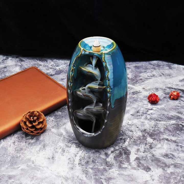 BowLift | Mountain River Waterfall Back-flow Incense Holder