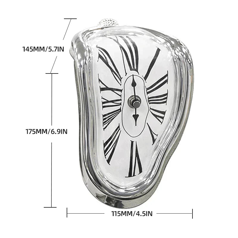 BowLift | Melting Time Warp Clock