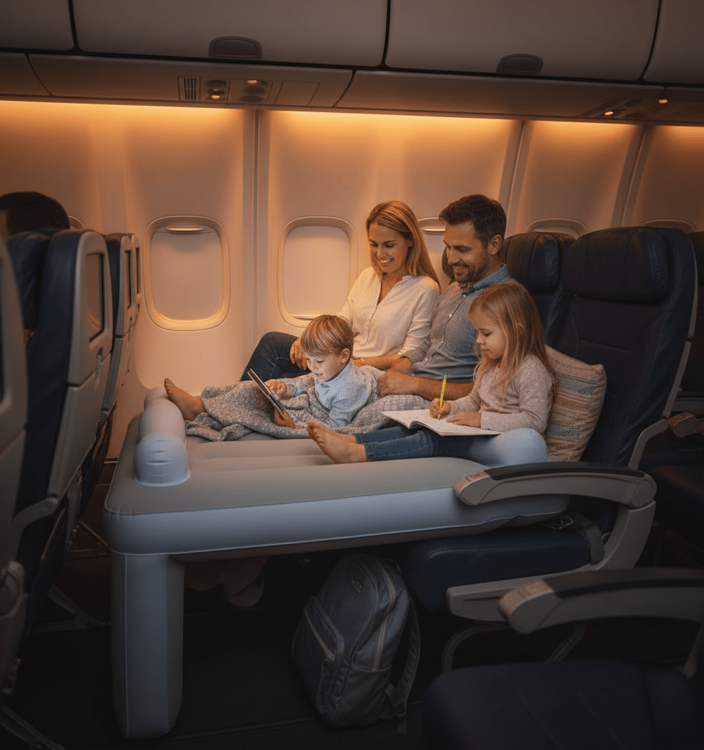 BowLift | Comfortable children's travel bed for relaxed sleep