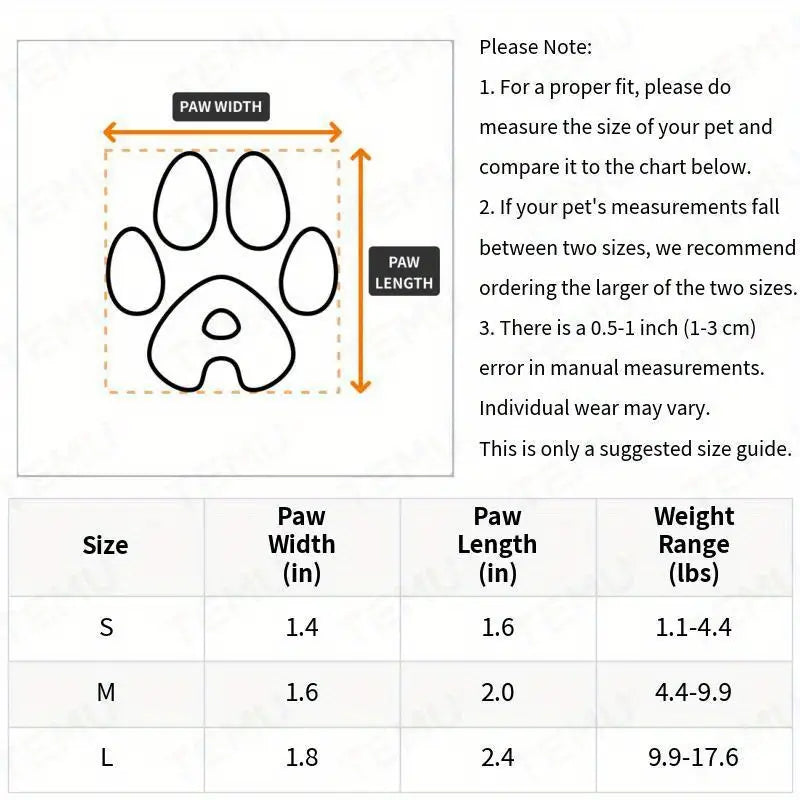 PawGuard •  Dog Waterproof Boots