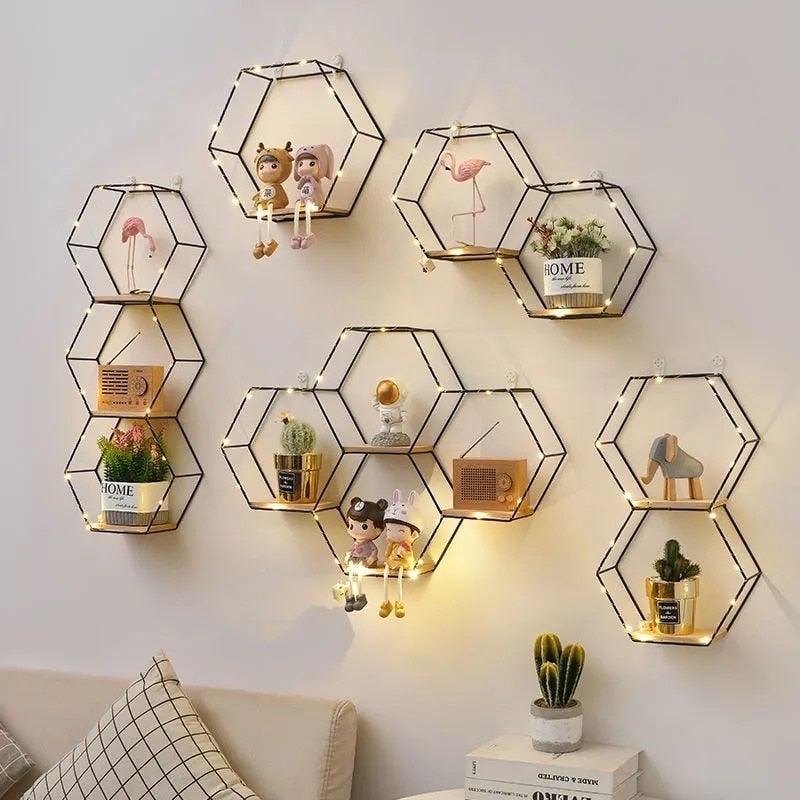 BowLift | Unique hexagonal wall pot holder vacation