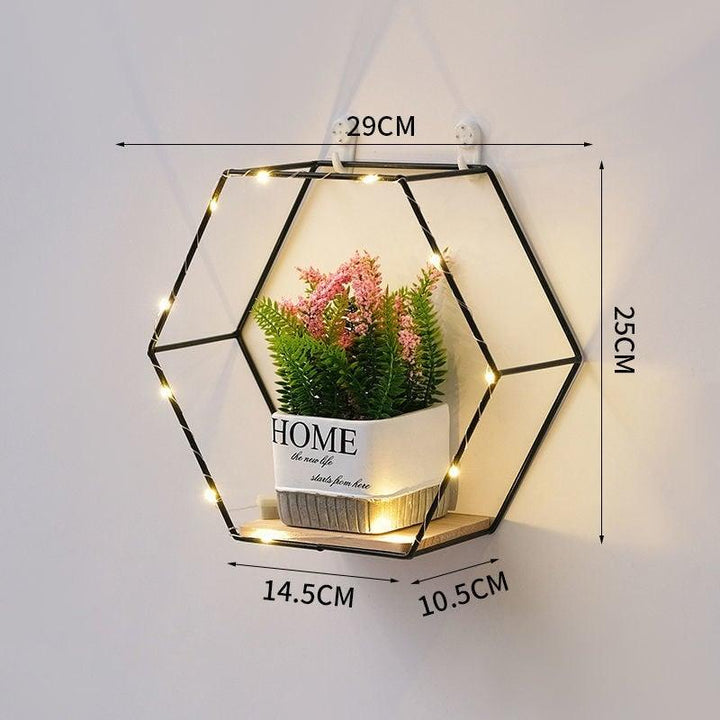 BowLift | Unique hexagonal wall pot holder vacation