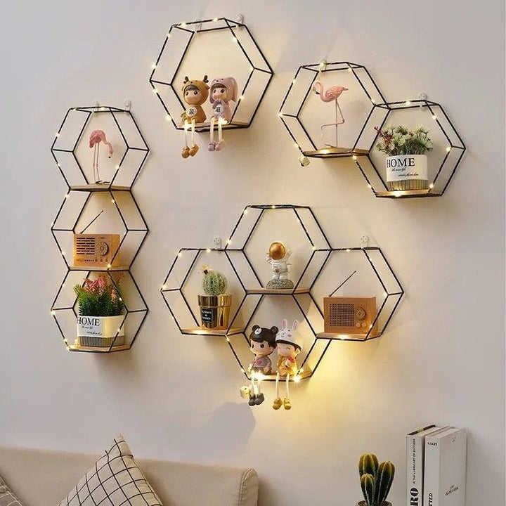BowLift | Unique hexagonal wall pot holder vacation