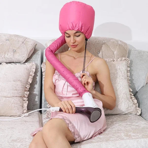 BowLift | Portable Curl - Hair Bonnet Dryer Cap
