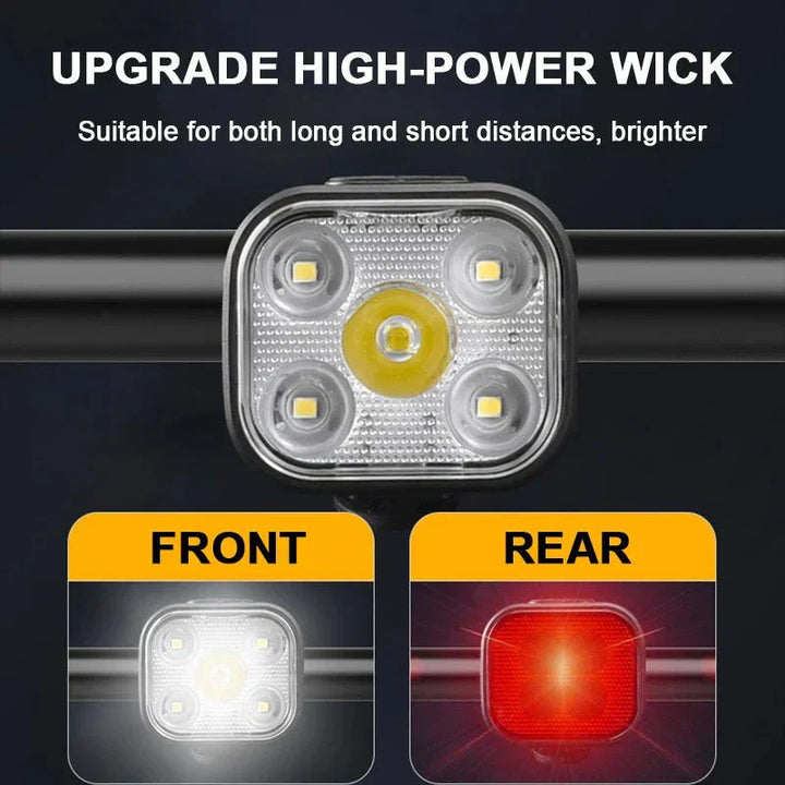BowLift | BikeBeam – Rechargeable bicycle light set for maximum visibility & safety