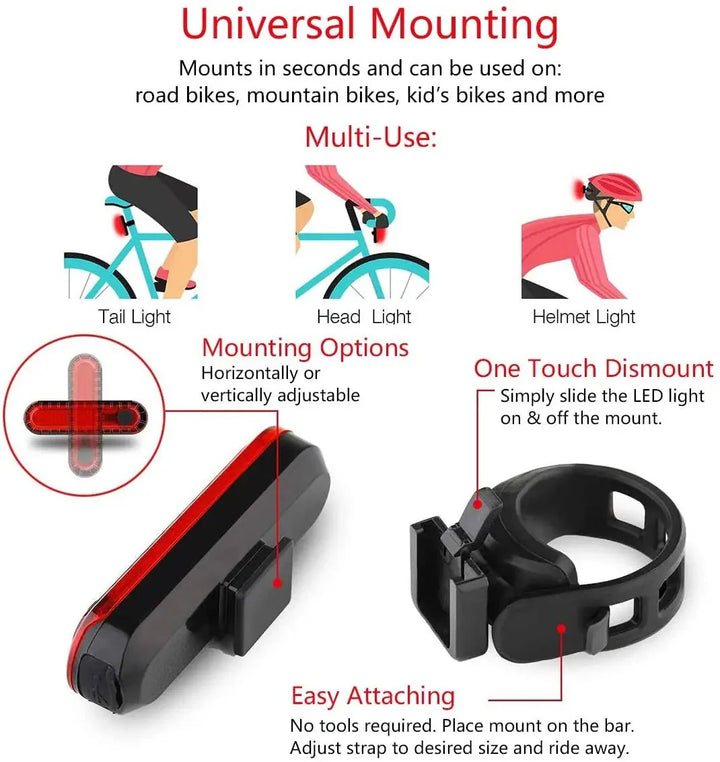 BowLift | BikeLite – USB bicycle rear light for maximum visibility & safety