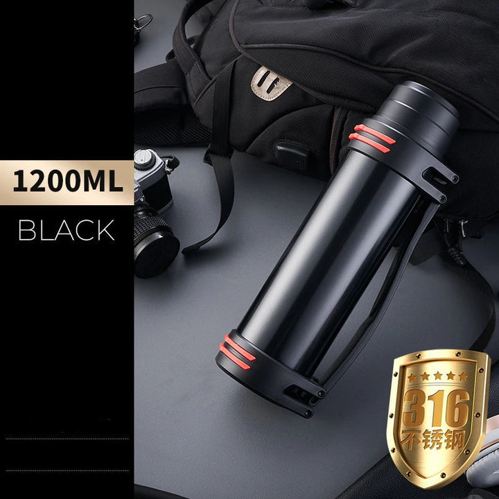 BowLift | Giant Drink Stainless Steel Thermos Bottle