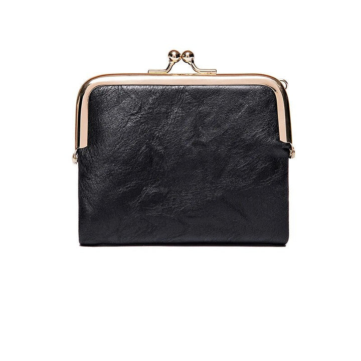BowLift | Wallet Purse | Vintage Kiss Lock Small PU Leather