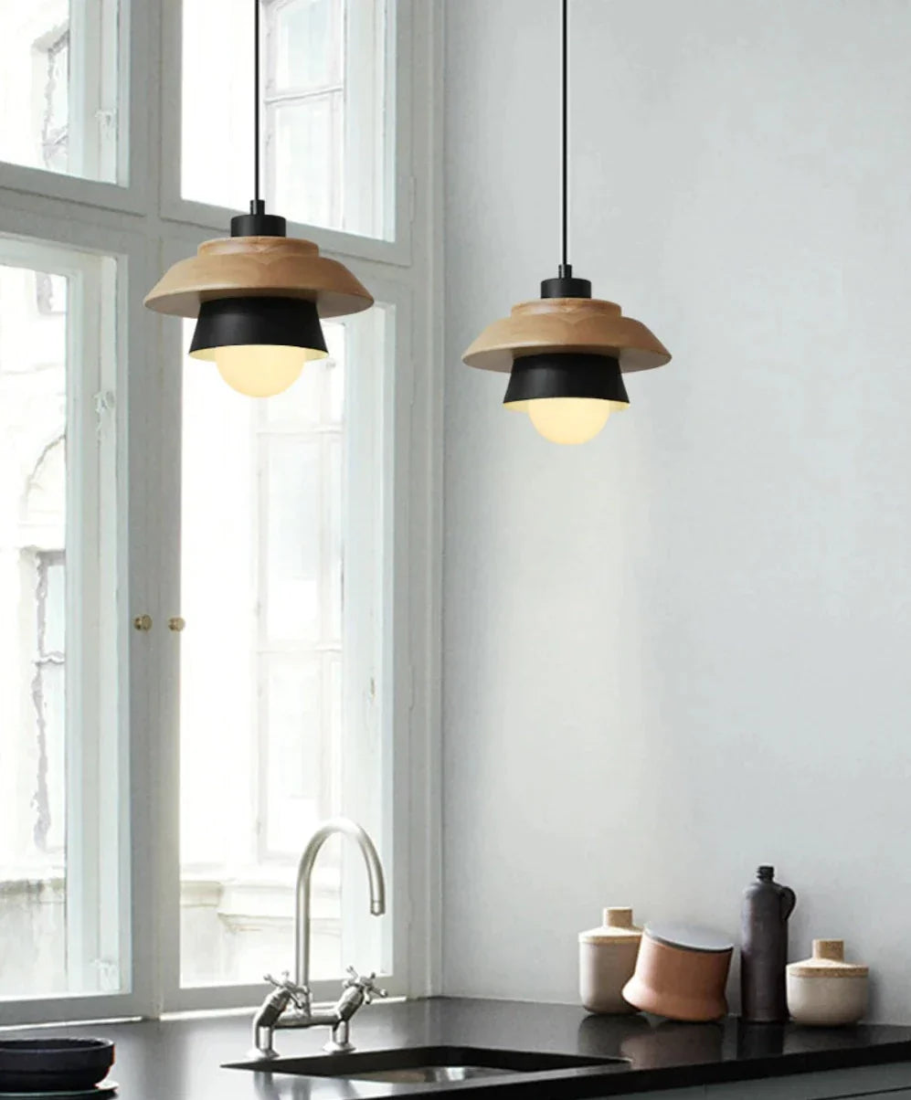 BowLift | Pendant lights made of Nordic wood