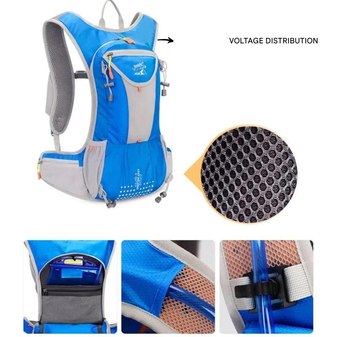 BowLift | HydroTrail Backpack with Built-in Water Bladder – Lightweight & Waterproof