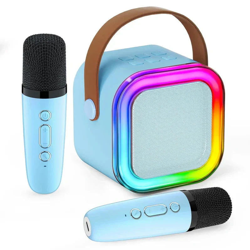 BowLift | Karaoke Set – Wireless Microphones with Portable Bluetooth Speaker