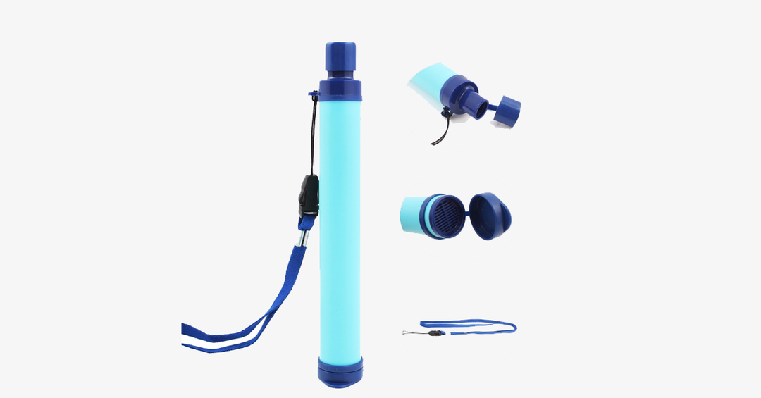 BowLift | Water purification filter straw pen - Portable for travel & camping!