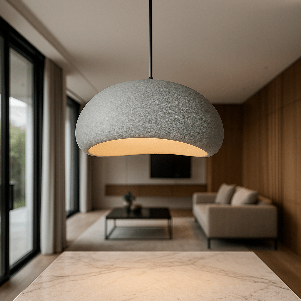 BowLift | AMBRA SHINE – Elegant Pendant Light with Dimmable Warm Glow