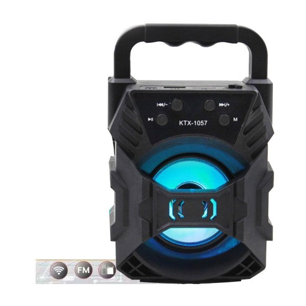 BowLift | SoundPulse Wireless Speaker – Bluetooth Speaker with FM, USB & Light Show